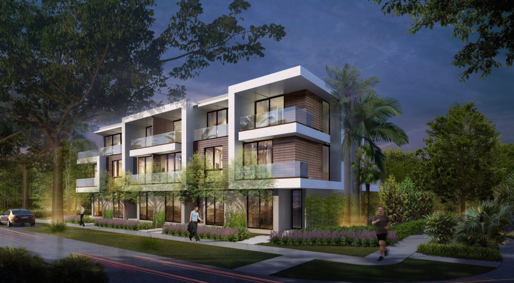 VICTORIA PARK TOWNHOMES FT. LAUDERDALE, FLORIDA Architects in Miami Interior Designer Miami
