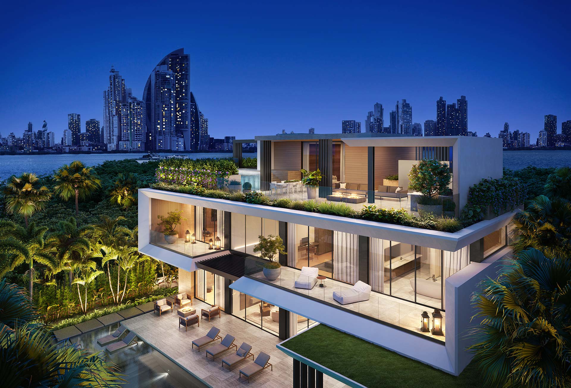 Panama City Residence Panama City, Panama – Architects in Miami ... - High End Apartment Makeovers In Panama City